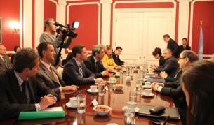 В Ню Йорк президентът Росен Плевнелиев се срещна с ръководители и представители на петте най-влиятелни еврейски организации в САЩ