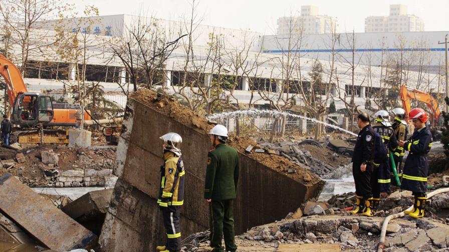 Задържаха 9 души за взрива на петролопровод в Китай