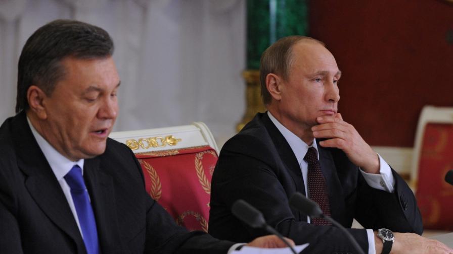 Владимир Путин и Владимир Янукович