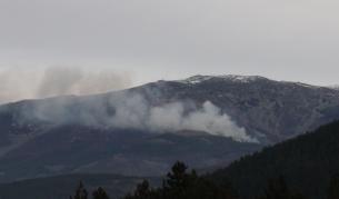 Пожар гори на Витоша